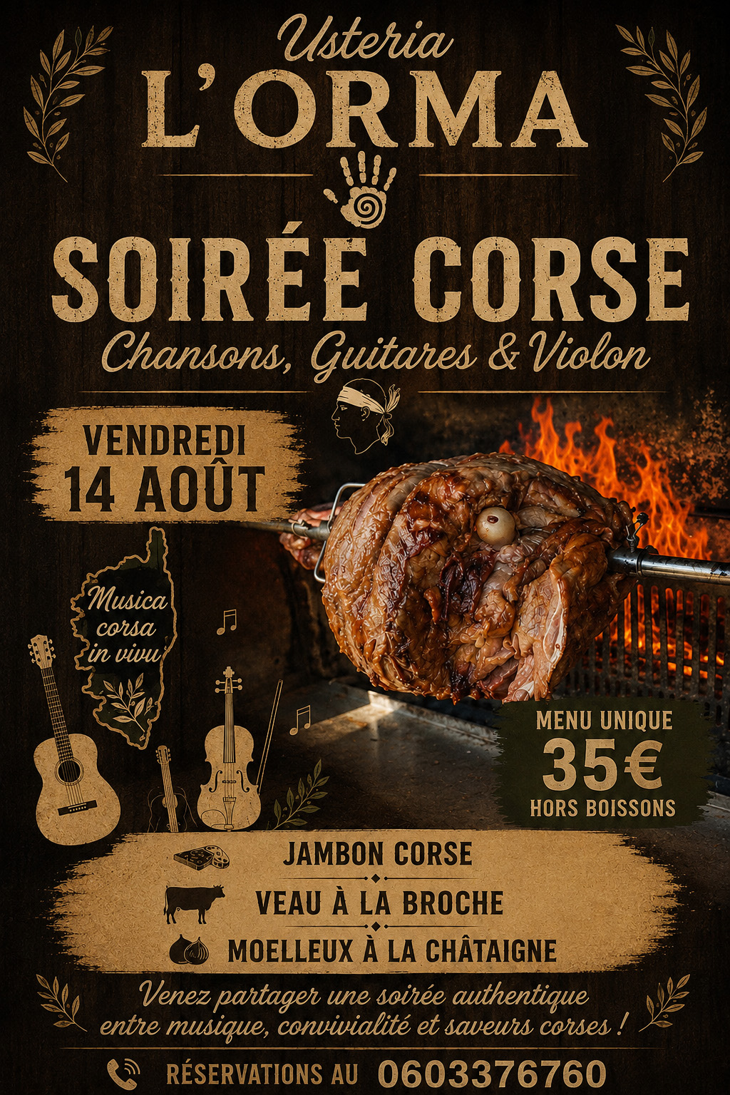 L orma - Conca - Restaurant Favone